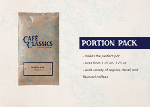 Cafe Classics Portion Pack